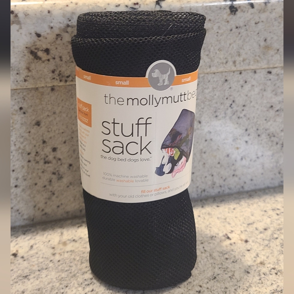 The Molly Mutt Black Stuff Sack NWT